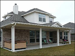 hip roof patio cover